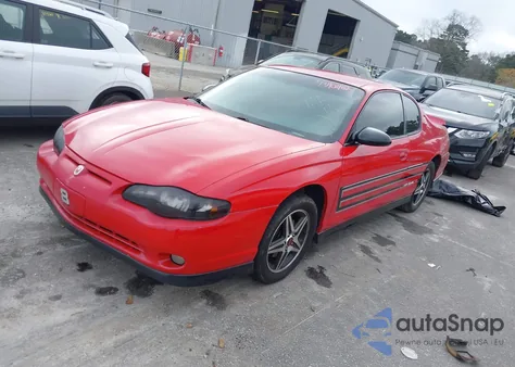 2004 Chevrolet Monte Carlo Supercharged Ss z USA, uszkodzony, nr VIN 2G1WZ121549376192